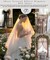 Olive Crystal Organza Fabric by the Yard, 60" Wide Sheer Lightweight Organza for Wedding Dresses, Event Decor, Curtains & Sewing